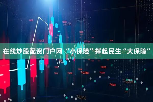 在线炒股配资门户网 “小保险”撑起民生“大保障”